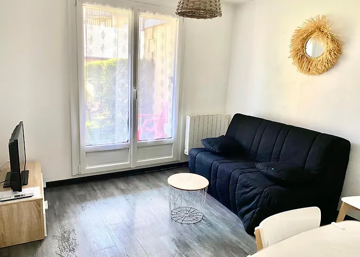 T2 Jardinet, Acces Direct Apartamento Cabourg